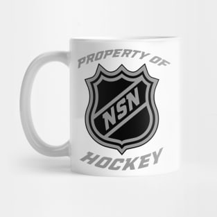 "Property of NSN Hockey" Mug